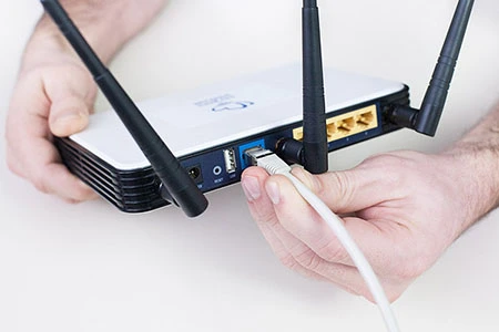 sorglosbox anschließen - Stecker in sorglosbox