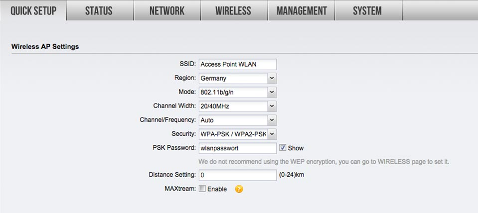 sorglosinternet Erweiterung Outdoor Access Point TP-Link CPE210 - Schritt 4